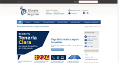 Desktop Screenshot of libertycolombia.com.co